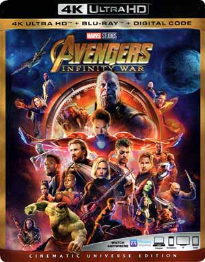 Avengers: Infinity War 4K Ultra HD and Blu-ray Review + BD Screen