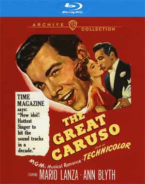 The Great Caruso Warner Archive Collection Blu ray Review